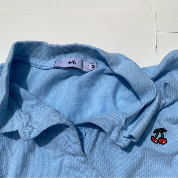 Cropped Cherry Polo🍒 - Picture 3 of 4